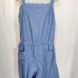 Stylish Women's Blue Shorts Overalls